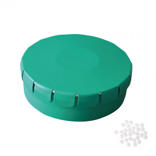 EXPRESS 48H - BOITE A BONBONS BIO 'CLIC CLAC' - vert