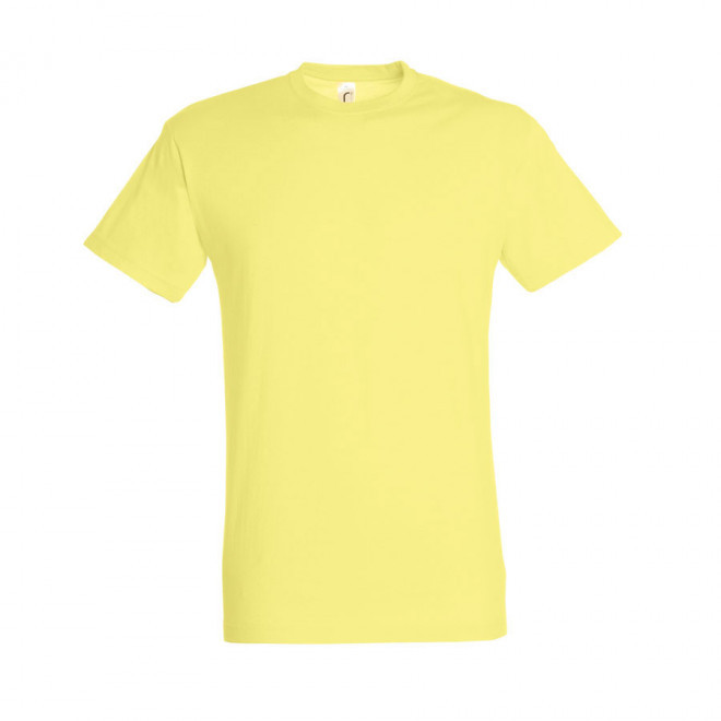 TEE-SHIRT PERSONNALISÉ HOMME 'REGENT' 150 GR/M² - jaune pâle
