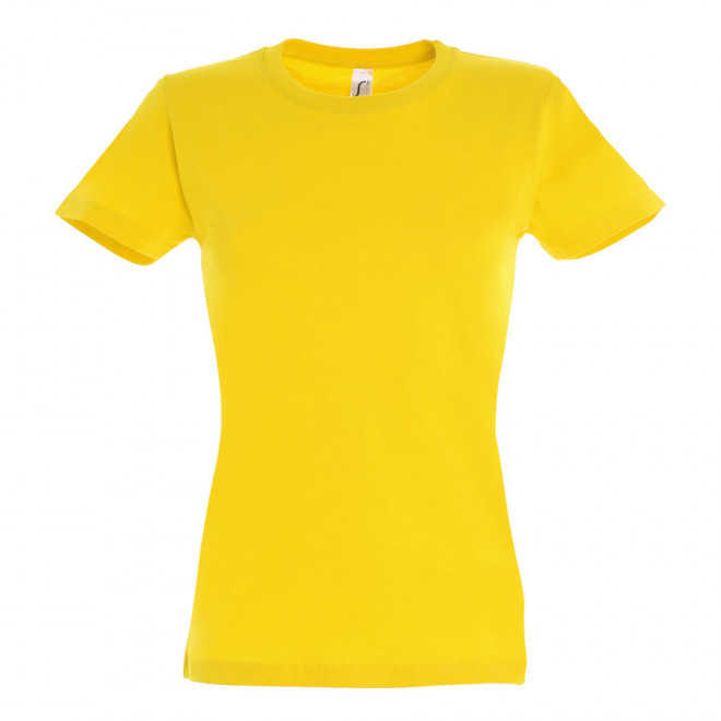 TEE-SHIRT COULEUR FEMME 'IMPERIAL' 190 GR/M² - jaune