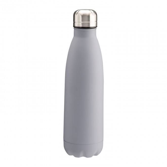 BOUTEILLE ISOTHERME PERSONNALISABLE 500ML 'FARG' - gris