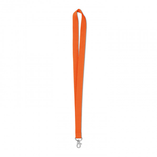 RAPIDE 4J - TOUR DE COU PERSONNALISABLE 'LUNGO' - orange