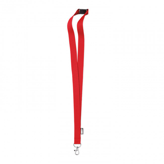 TOUR DE COU PERSONNALISABLE  'LUCO RPET' - rouge