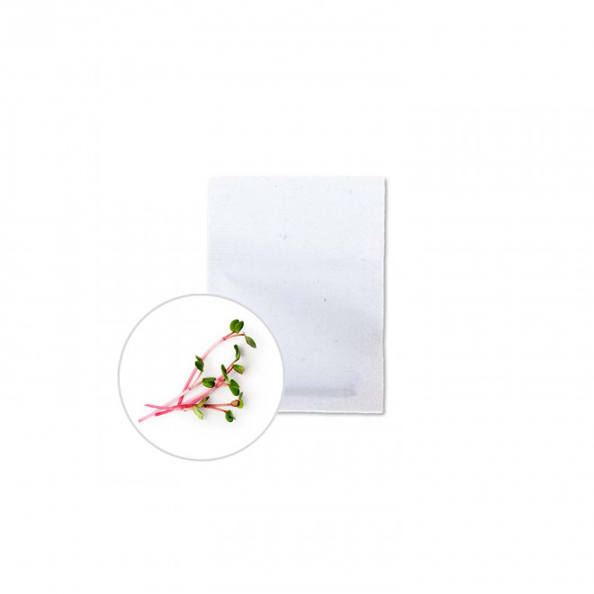 SACHET DE GRAINES PERSONNALISABLE  ZERO PLASTIQUE 'RECOLTI' - cresson