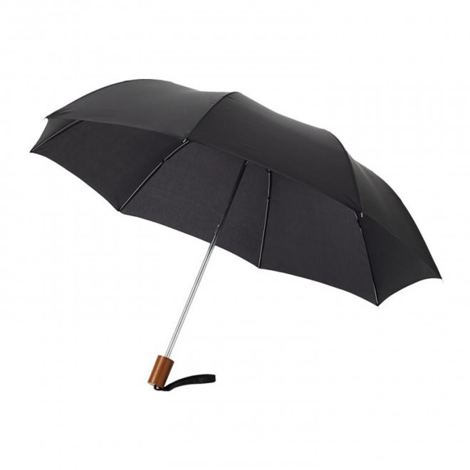 PARAPLUIE PERSONNALISÉ PLIABLE 'LINWOOD' - noir