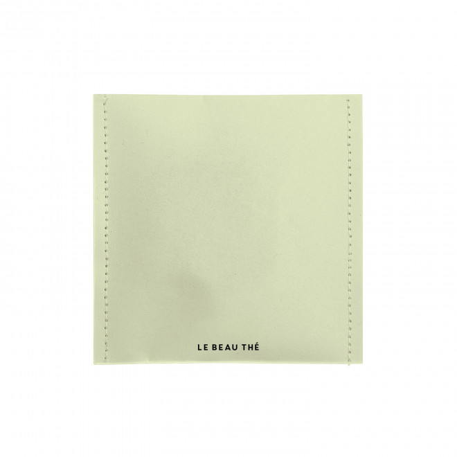 SACHET DE THE PERSONNALISABLE LE BEAU THE 'YUNN' - vert