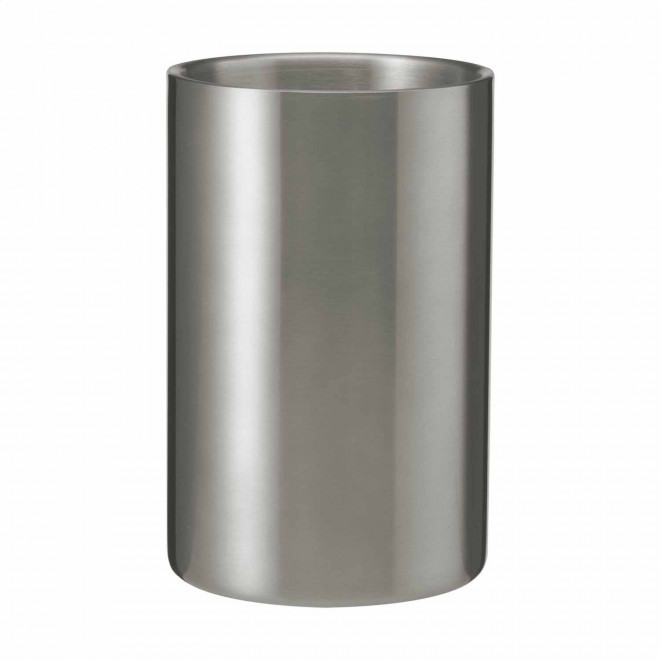 SEAU A GLACE PERSONNALISABLE EN ACIER RECYCLE 'STEELCOL'  - argenté