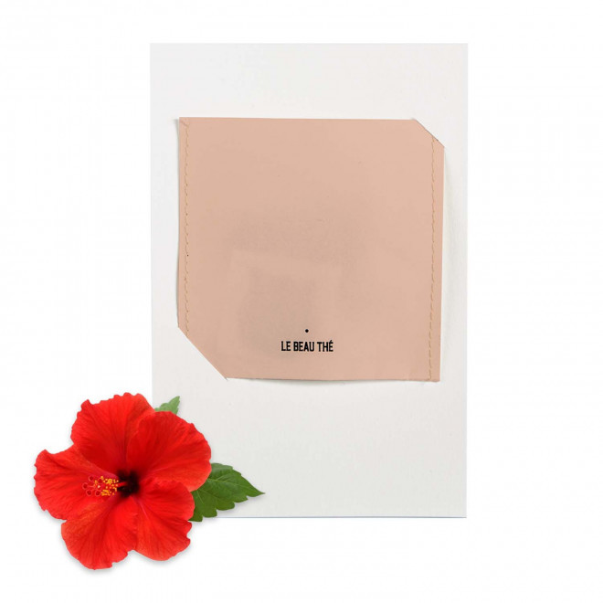 CARTE A INFUSER LE BEAU THE PERSONNALISABLE 'GIFTCARD' - sable