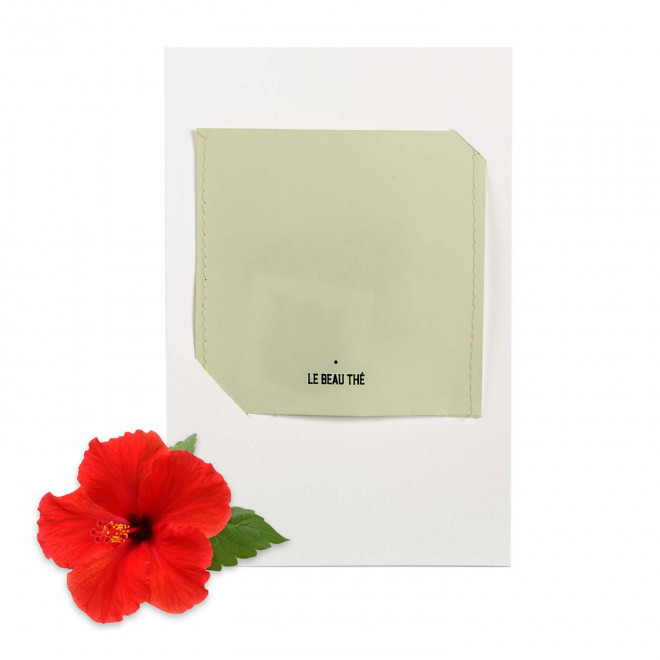 CARTE A INFUSER LE BEAU THE PERSONNALISABLE 'GIFTCARD' - vert