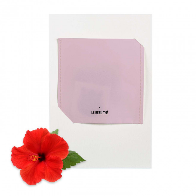 CARTE A INFUSER LE BEAU THE PERSONNALISABLE 'GIFTCARD' - lilas
