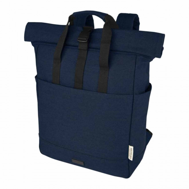 SAC A DOS ORDINATEUR PERSONNALISABLE 15" 'KANE BACK' - bleu marine