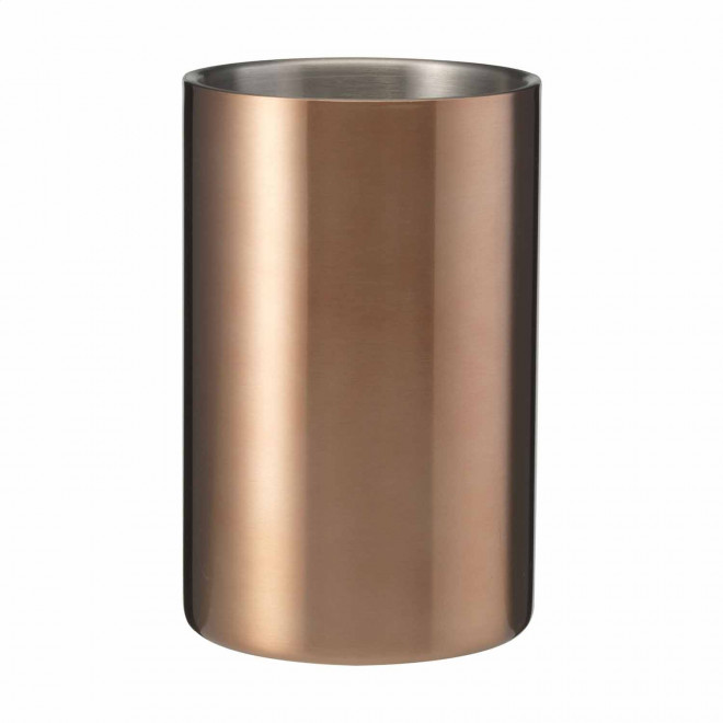 SEAU A GLACE PERSONNALISABLE EN ACIER RECYCLE 'STEELCOL'  - cuivre