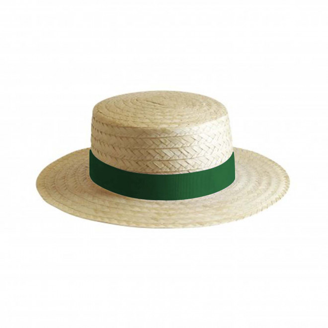 CHAPEAU CANOTIER PERSONNALISABLE 'CANOTA EU' - vert