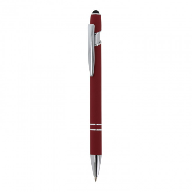 RAPIDE 4J - STYLO PERSONNALISABLE BILLE EN METAL 'PRINCY' - rouge foncé