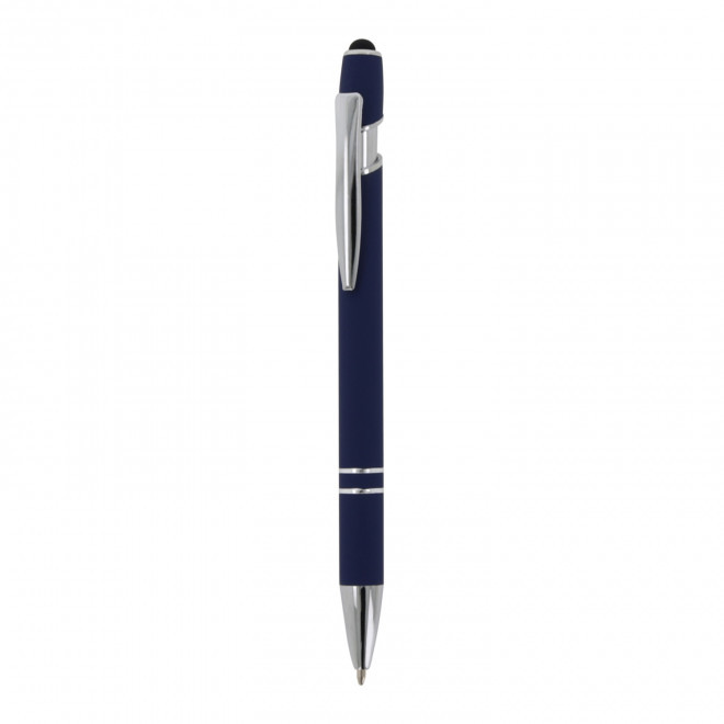 RAPIDE 4J - STYLO PERSONNALISABLE BILLE EN METAL 'PRINCY' - bleu foncé