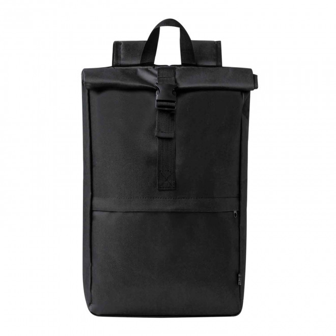 SAC A DOS PERSONNALISABLE 'STEGA' - noir