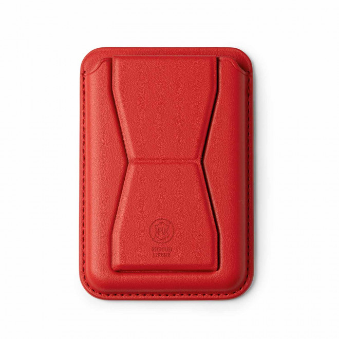 SUPPORT PORTE-CARTES PERSONNALISABLE 'MAROW' - rouge