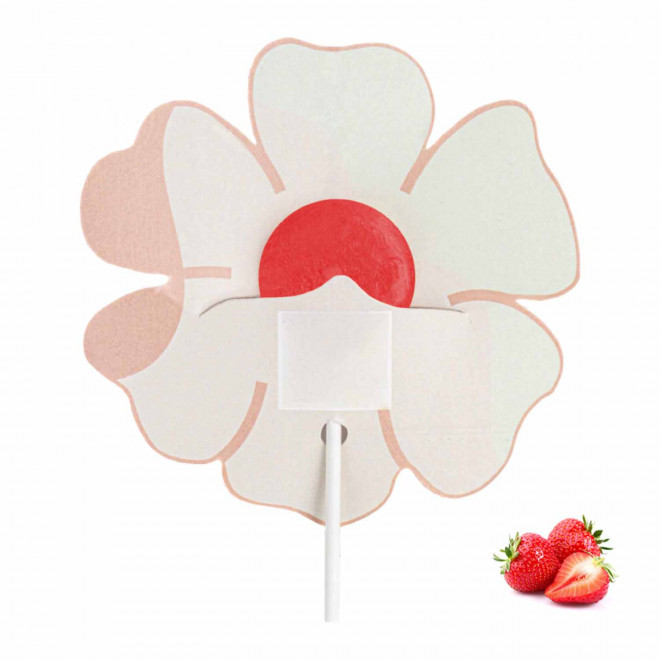 SUCETTE PLATE PERSONNALISABLE 'CHUPITTA' - fleur