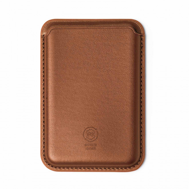 PORTE-CARTES TELEPHONE PERSONNALISABLE 'NOMAD' - brun