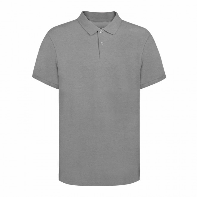 POLO HOMME PERSONNALISABLE 220G 'TERIM' - gris