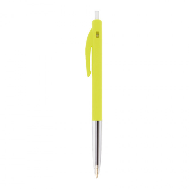 STYLO PERSONNALISABLE BIC® M10® CLIC - jaune