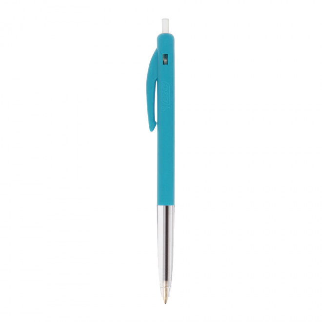 STYLO PERSONNALISABLE BIC® M10® CLIC - bleu clair