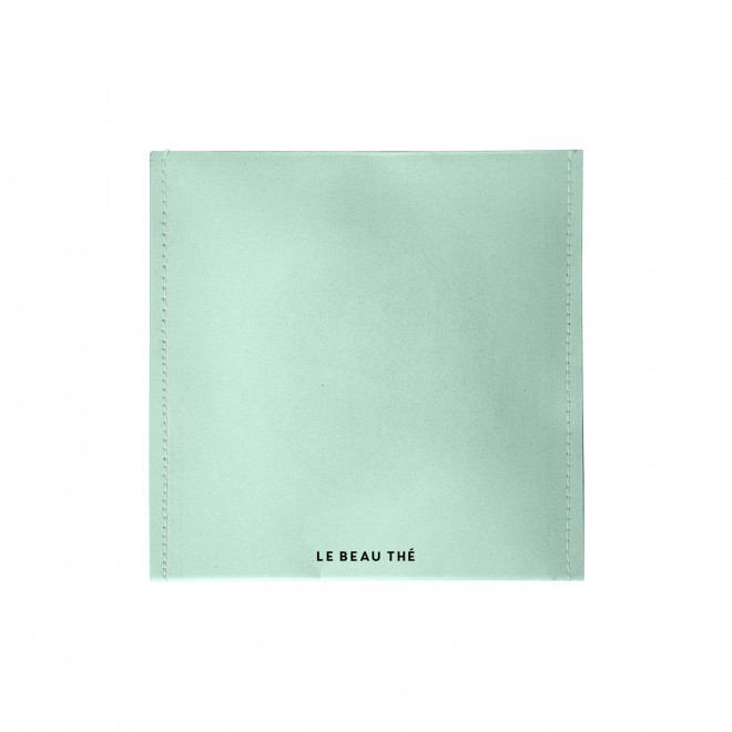 POCHETTE DE 5 SACHETS DE THE PERSONNALISABLE 'YUNN' - vert eau