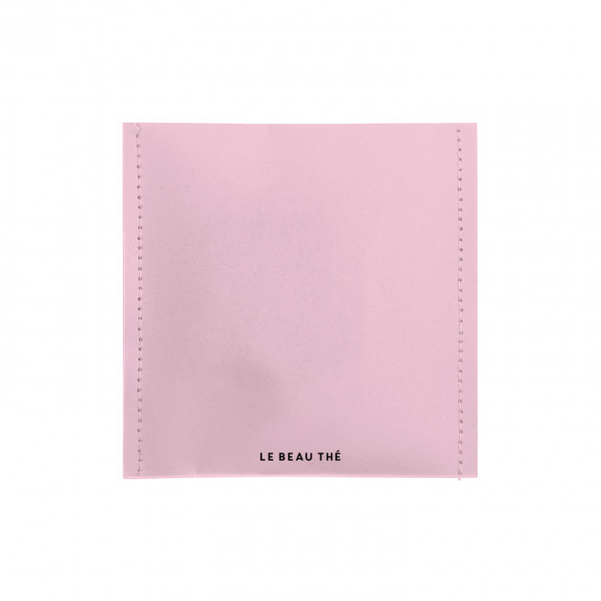 POCHETTE DE 5 SACHETS DE THE PERSONNALISABLE 'YUNN' - rose