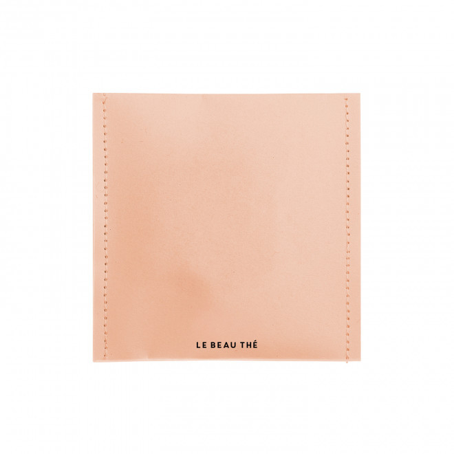 POCHETTE DE 5 SACHETS DE THE PERSONNALISABLE 'YUNN' - sable
