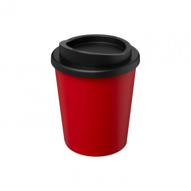 GOBELET AMERICANO® PERSONNALISABLE 'IBON RECYCLE MINI' - rouge/noir