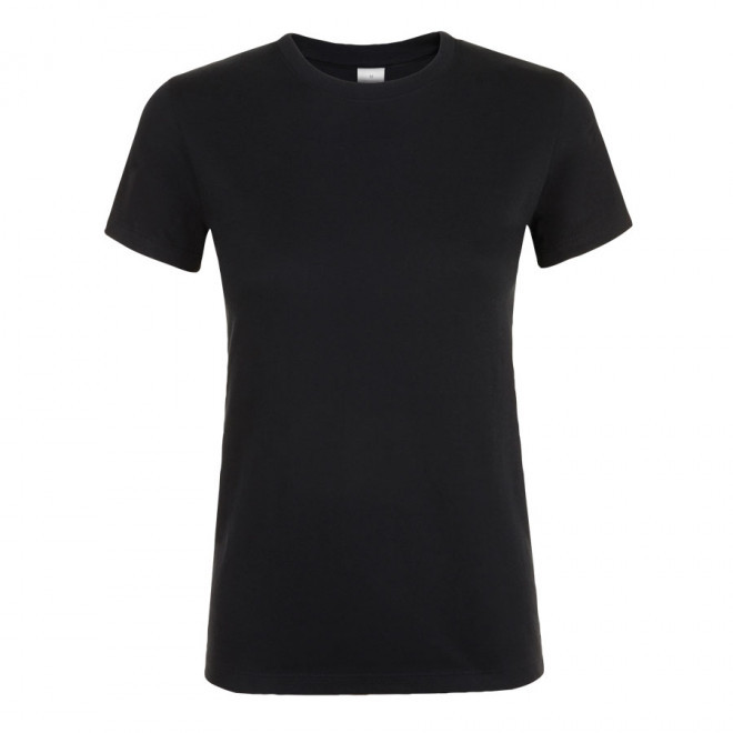 TEE-SHIRT PUBLICITAIRE FEMME 'REGENT' 150 GR/M² - noir