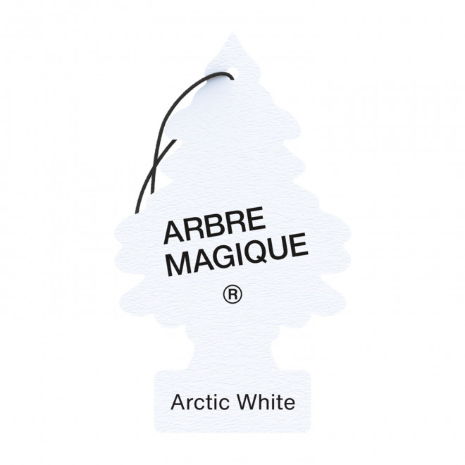 DESODORISANT ARBRE MAGIQUE PERSONNALISABLE 'SAPIN' - artic white