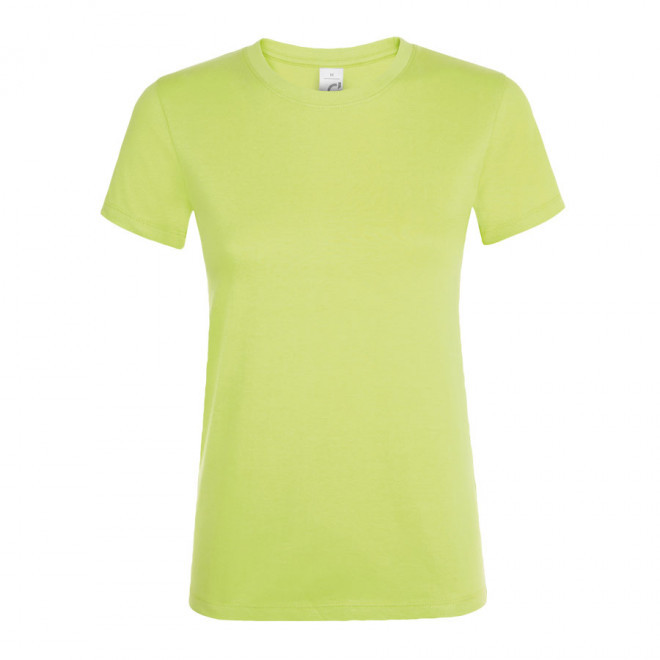 TEE-SHIRT PUBLICITAIRE FEMME 'REGENT' 150 GR/M² - vert pomme