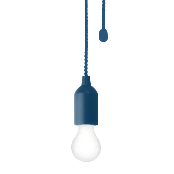 LAMPE LED PERSONNALISÉE 'AMPULL' - bleu foncé