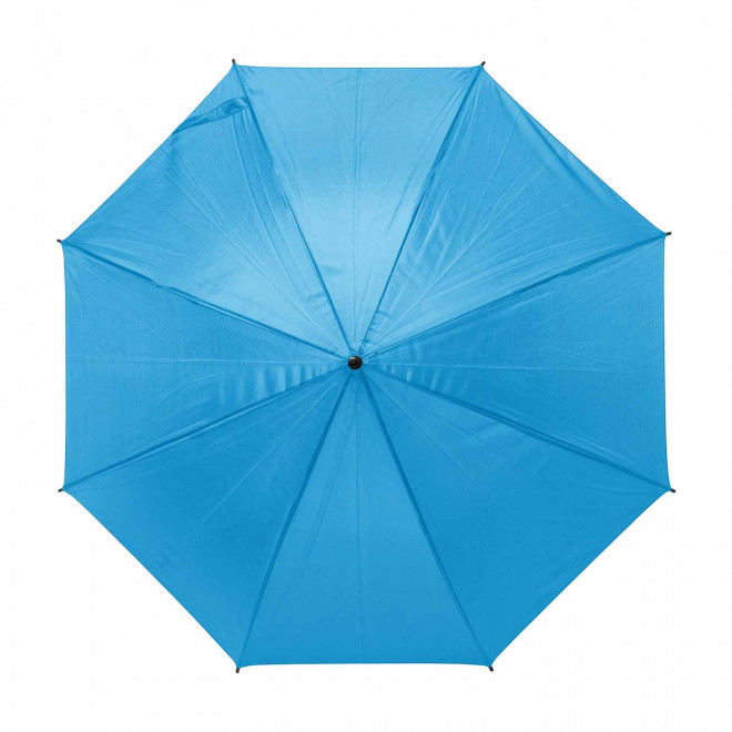 PARAPLUIE DROIT PERSONNALISABLE 'CAMELIA' - bleu clair