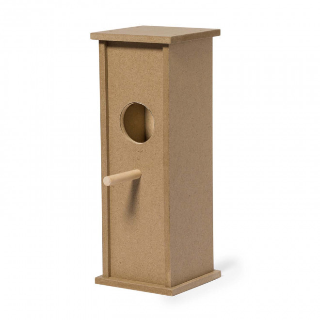 NICHOIR EN BOIS POUR OISEAUX PERSONNALISABLE 'PIWOU LONG' - bois