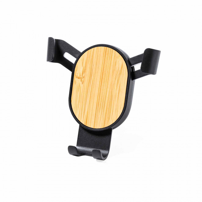 SUPPORT TELEPHONE VOITURE TRIO PERSONNALISABLE 'TRASLOCO' - noir