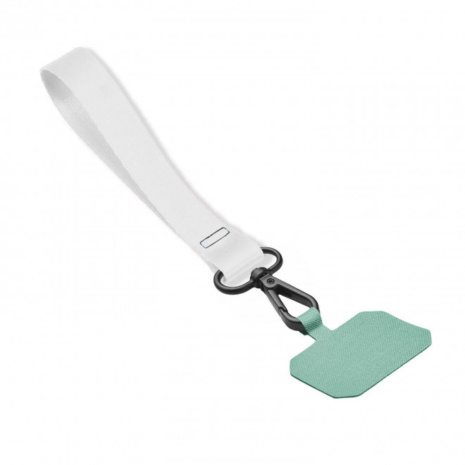 LANIERE POUR TELEPHONE PERSONNALISABLE 'BASICLAN MINI SUBLI' - turquoise
