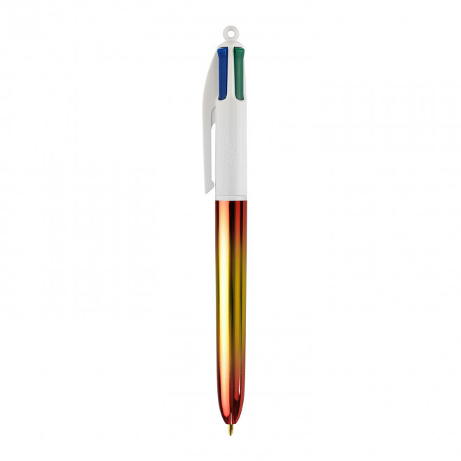 EXPRESS 72H - STYLO BIC 4 COULEURS PUBLICITAIRE GRADIENT 'FLAG' - Espagne