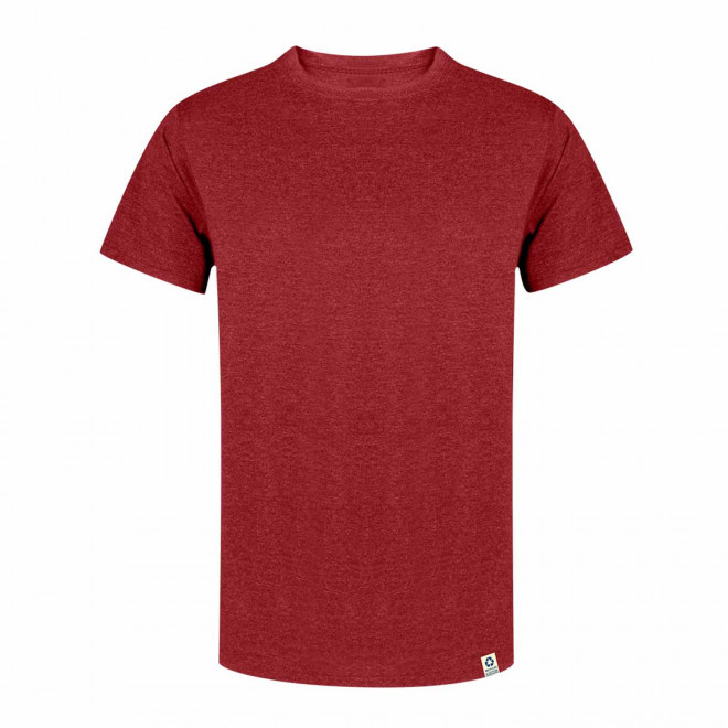 TEE-SHIRT PERSONNALISABLE MIXTE 'NAYA RECYCLE 150G' - rouge