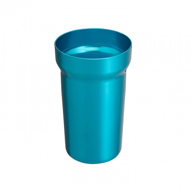 GOBELET PERSONNALISABLE EN ALU RECYCLE 40CL 'VIVERO' - bleu