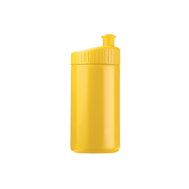GOURDE DE SPORT PUBLICITAIRE 500ML OPAQUE COLORE 'TRAIL' - jaune