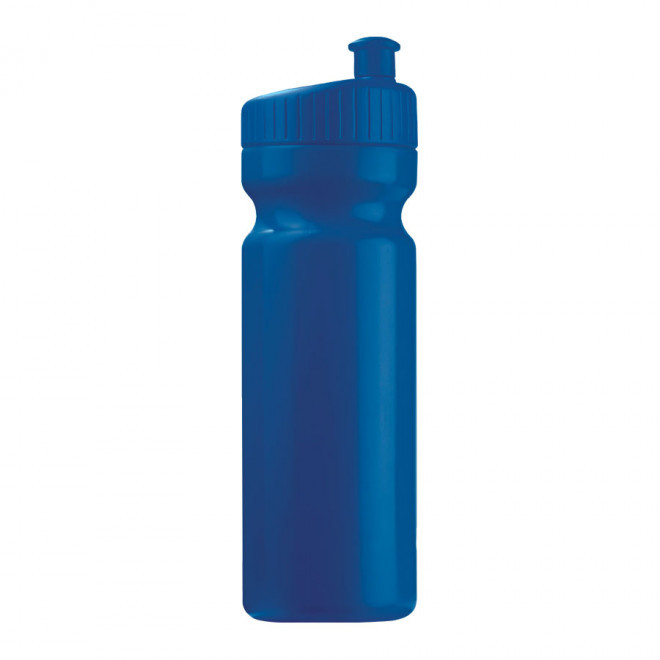 GOURDE DE SPORT PERSONNALISÉE 750ML OPAQUE COLORE 'TRAIL' - bleu foncé
