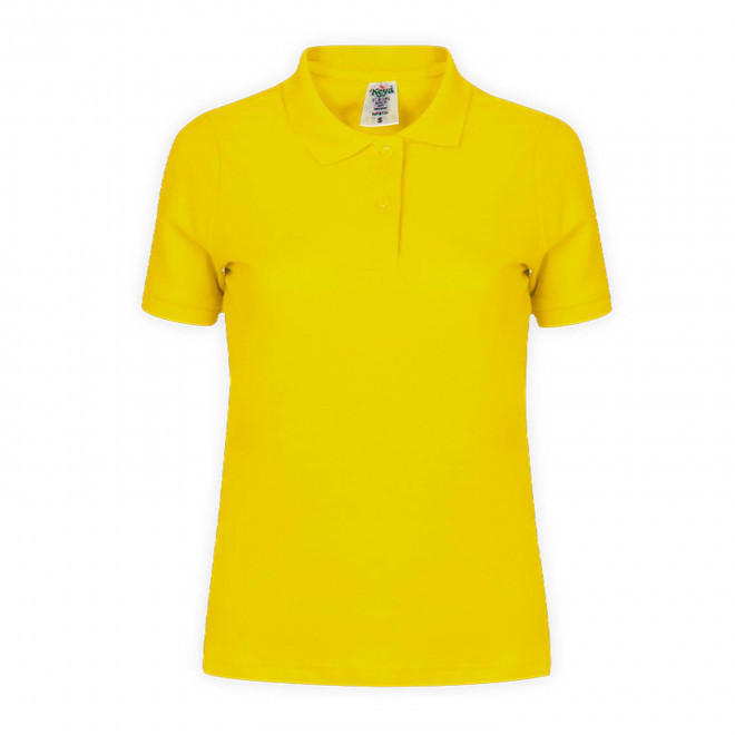 POLO FEMME PERSONNALISABLE 'TERIM 180' - jaune