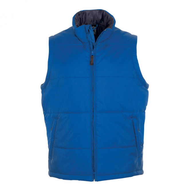 BODYWARMER PUBLICITAIRE MATELASSÉ 'WARM' 220 GR/M² - bleu royal
