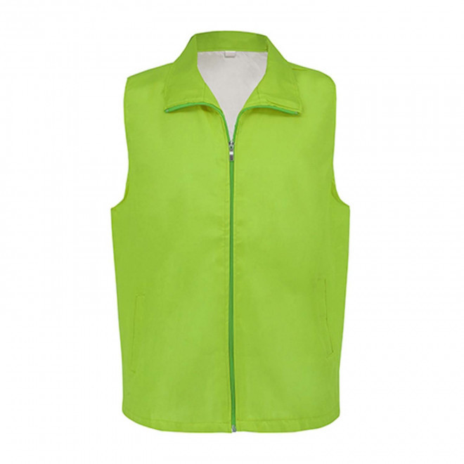 GILET TRAVAIL MIXTE PERSONNALISE 'GILTA' - citron vert