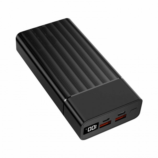 POWERBANK 20000MAH PERSONNALISABLE 'POTENZA' - noir