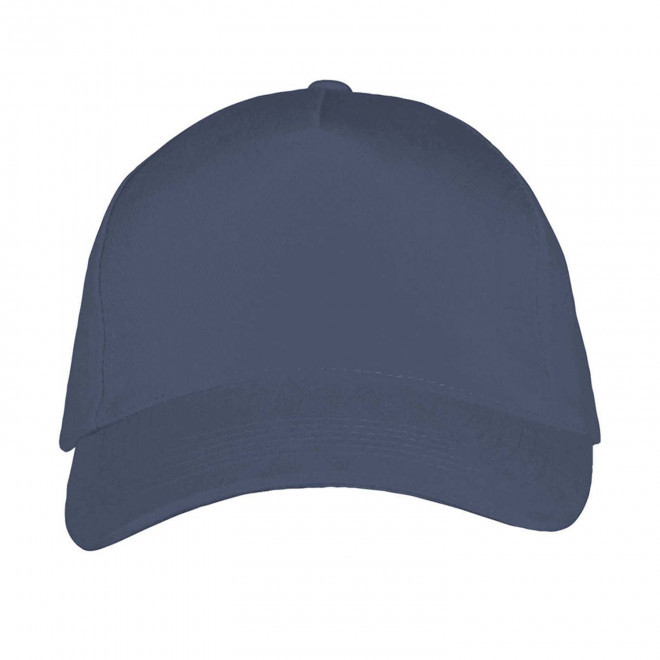 CASQUETTE PERSONNALISEE 'LONG BEACH' 260 GR/M² - denim