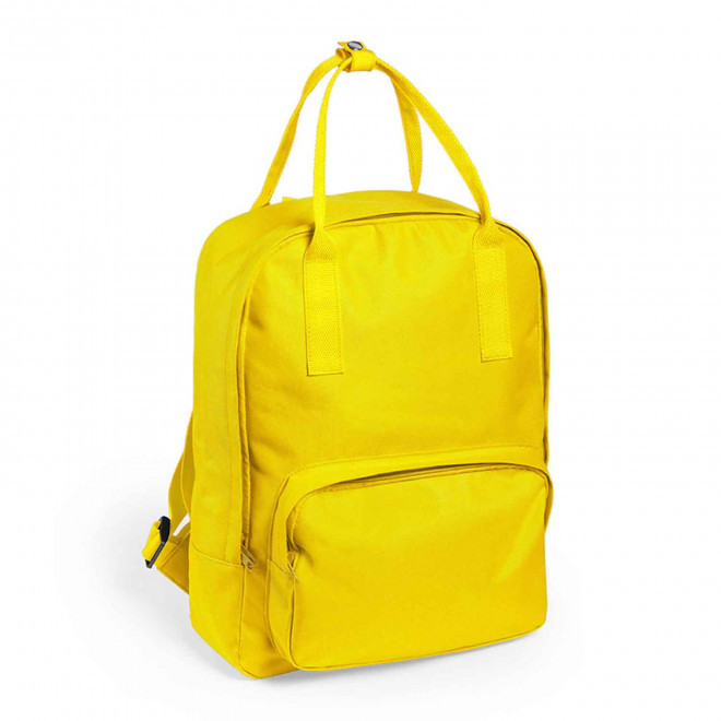 SAC A DOS PERSONNALISABLE 'REKYAV' - jaune