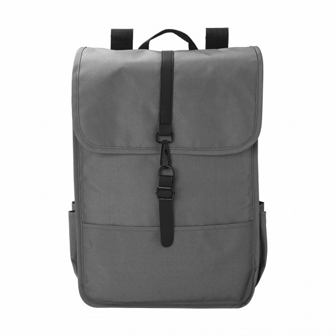 SAC A DOS PERSONNALISABLE EN RPET 'RICKLY' - gris