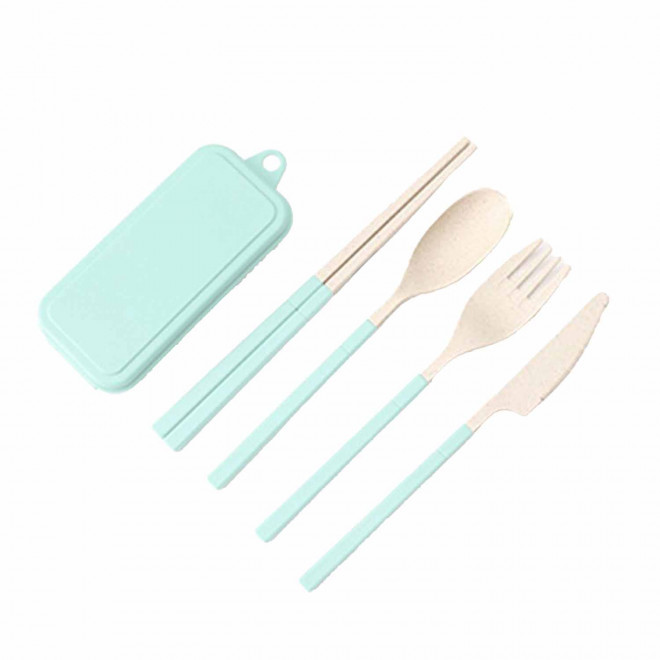 SET DE COUVERTS PERSONNALISABLE 'TRUDY' - vert clair